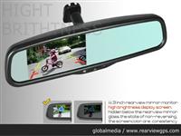4.3" high resolution electric rearview mirror for parking