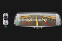 wide screen rear view mirror monitor with bluetooth handsfree car kit and car backup camera