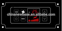 Electrical bus air condition controller cabinet climate control