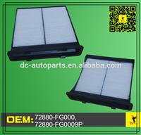 Cabin Air Filter & Interior Air Filter 72880FG000,72880FG0009P XV1.6/2.0/2.0D, Impreza 1.5/2.0/2.0R/2.5,Forester