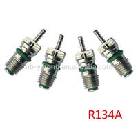 A/C Car Air conditioner Valve Core Schrader Valves FOR R134A R12 Teflon Seal