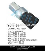 YL-1191 a/c pressure sensor switch for VW, OEM 1KO959126