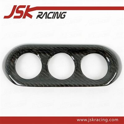 FOR EVO 10 EVO X CARBON FIBER AIRCON SURROUND FOR MITSUBISHI LANCER EVOLUTION 10 EVO X (JSK200828)