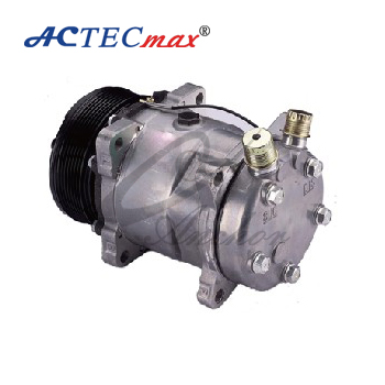 Auto Compressor, Stable Performance, Replacement for Sanden SD5H14 Auto AC Compressor