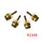 A/C Car Air conditioner Valve Core Schrader Valves FOR R134A R12 Teflon Seal Heat Resistant