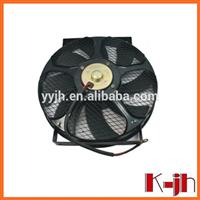 Universal auto bus part radiator or condenser fan assy air conditioning brushless dc cooling fan ,condenser fan blades