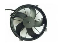 Spal fan different design solution for option, Spal 24V DC condenser fan