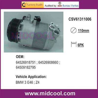 [CSV613]AUTO A/C COMPRESSOR FOR BMW 3 E46 ; Z4