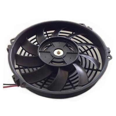 12 volt auto radiator dc fan, electric fan with slim blade