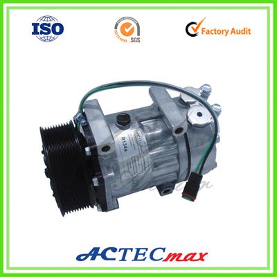 7H15 Sanden 8275/8295 Truck Scania 2013 24v 10pk Compressor,OEM1888032 Scania Truck Compressor