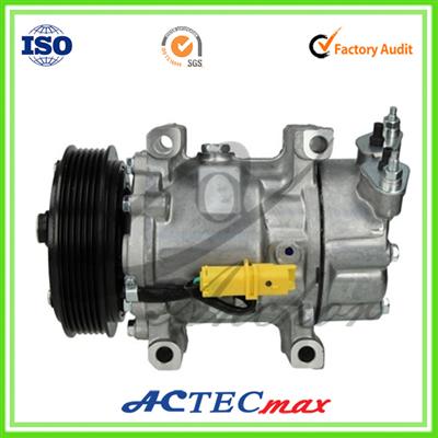 Sanden 6487 56 Aircon Compressor for Peugeot OE# 6453.ZS, 6453.ZT, 96.714.513.80, 96.841.417.80, 6487.56