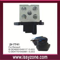 OEM Heater Blower Motor Fan Resistor For Renanult 6001549117 7701042681