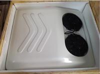 Battery driven electric 24 volt air conditioner for rv