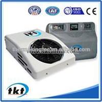 High cooling battery driven 12 volt dc trailer air conditioner