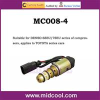 Auto AC Compressor Electric Control Valve DENSO 6SEU/7SEU Control Valve For TOYOTA