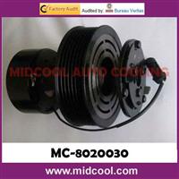 Auto AC A/C Compressor 12V Clutch PV6 Pulley Used For Sanden 7V16 Alfa Romeo 145 2.0/166 2.0 /GTV 2.0