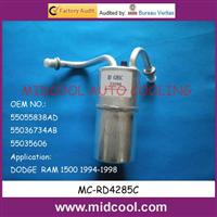 Auto Air Conditioner Receiver Drier Filter For Dodge Ram