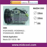 Panasonic Auto AC Compressor For Mazda 323 1.8/2.0L 1998' AC Compressor