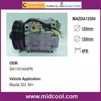 Sanden SA11A1AA4PN Car AC Compressor For Mazda 323 1994