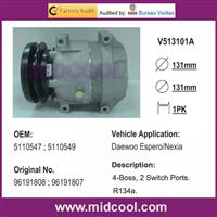 AUTO A/C COMPRESSOR FOR Daewoo Espero/Nexia