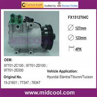 Car Air Condition COMPRESSOR for Hyundai Elantra/Tiburon/Tucson