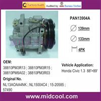 Car Air Condition COMPRESSOR for Civic 1.3 88'>89'