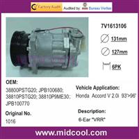 7V16 Car Air Condition COMPRESSOR for Accord V 2.0i 93'>96'