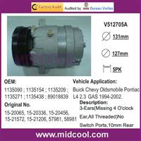 Car AC COMPRESSOR for Buick Chevy Oldsmobile Pontiac L4 2.3 GAS 1994-2002
