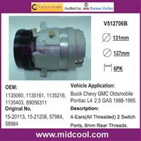 AUTO AC COMPRESSOR for Buick Chevy GMC Oldsmobile Pontiac L4 2.5 GAS 1988-1995