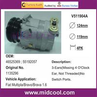 V5 AUTO A/C COMPRESSOR for Fiat Multipla/Bravo/Brava 1.6