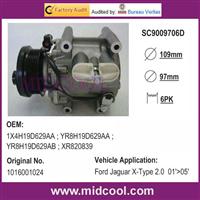 Auto AC Compressor for Ford Jaguar X-Type 2.0 01'>05'