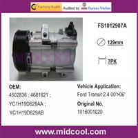 Automotive ac compressor for Ford Transit 2.4 00'>06'