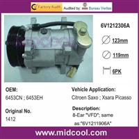 AUTO A/C COMPRESSOR FOR Citroen Saxo ; Xsara Picasso