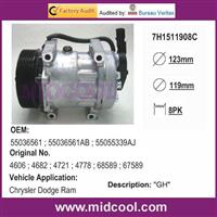 AUTO A/C COMPRESSOR FOR Chrysler Dodge Ram