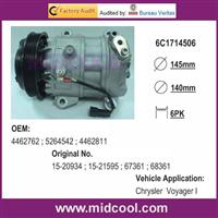 (6C17)AUTO A/C COMPRESSOR FOR Chrysler Voyager I