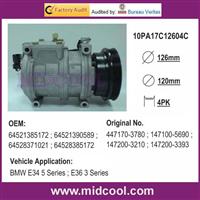 [10PA17C]AUTO A/C COMPRESSOR FOR BWM E34 5 Series ; E36 3 Series