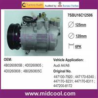 (7SBU16C)AUTO A/C COMPRESSOR FOR Audi A4/A6