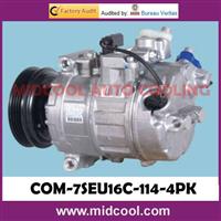 (7SEU16C)COM-114-4PK AUTO AC COMPRESSOR FOR AUDI A4