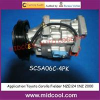 SCSA06C AUTO AC COMPRESSOR For Toyota Corolla(442100-3000)