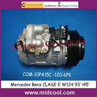 10PA15C AC COMPRESSOR FOR Mercedes Benz CLASE E W124 93'>95'