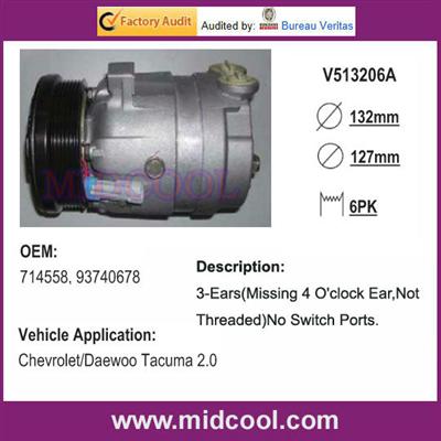 Car A/C COMPRESSOR for Chevrolet/Daewoo Tacuma 2.0