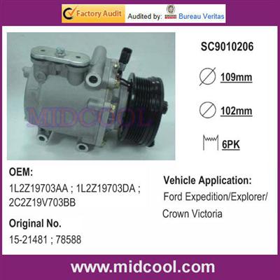 Ford Expedition/Explorer/Crown Victoria Auto AC Compressor