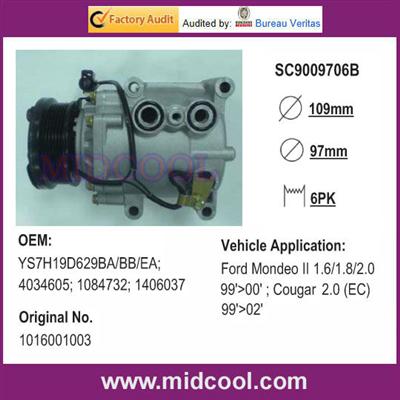 Ford Mondeo II 1.6/1.8/2.0 ; Cougar 2.0 (EC) Auto Air Condition Compressor