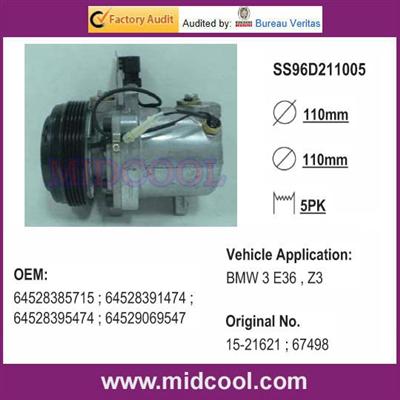 [SS96D2]AUTO A/C COMPRESSOR FOR BWM 3 E36 , Z3