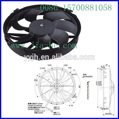 Bus Air Conditioner Condenser Fan for Cooling System