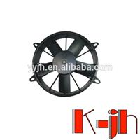 Auto bus raduator fan shroud assembly for Yutong factory price axial flow fan with condenser air conditioner condender fan