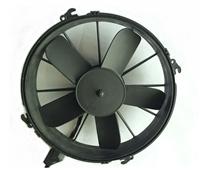 24V bus condenser fan, 12 inch motor fan for buses