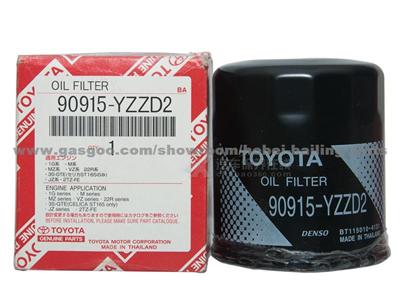 TOYOTA OIL FILTER 90915-YZZD2 With Factory Direct Sale