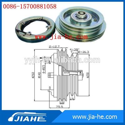 Bus Air Conditioner bock & bitzer Compressor Clutch 2A2b 210/260mm