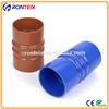 flexible heat resistance hump silicone hose with steel rings